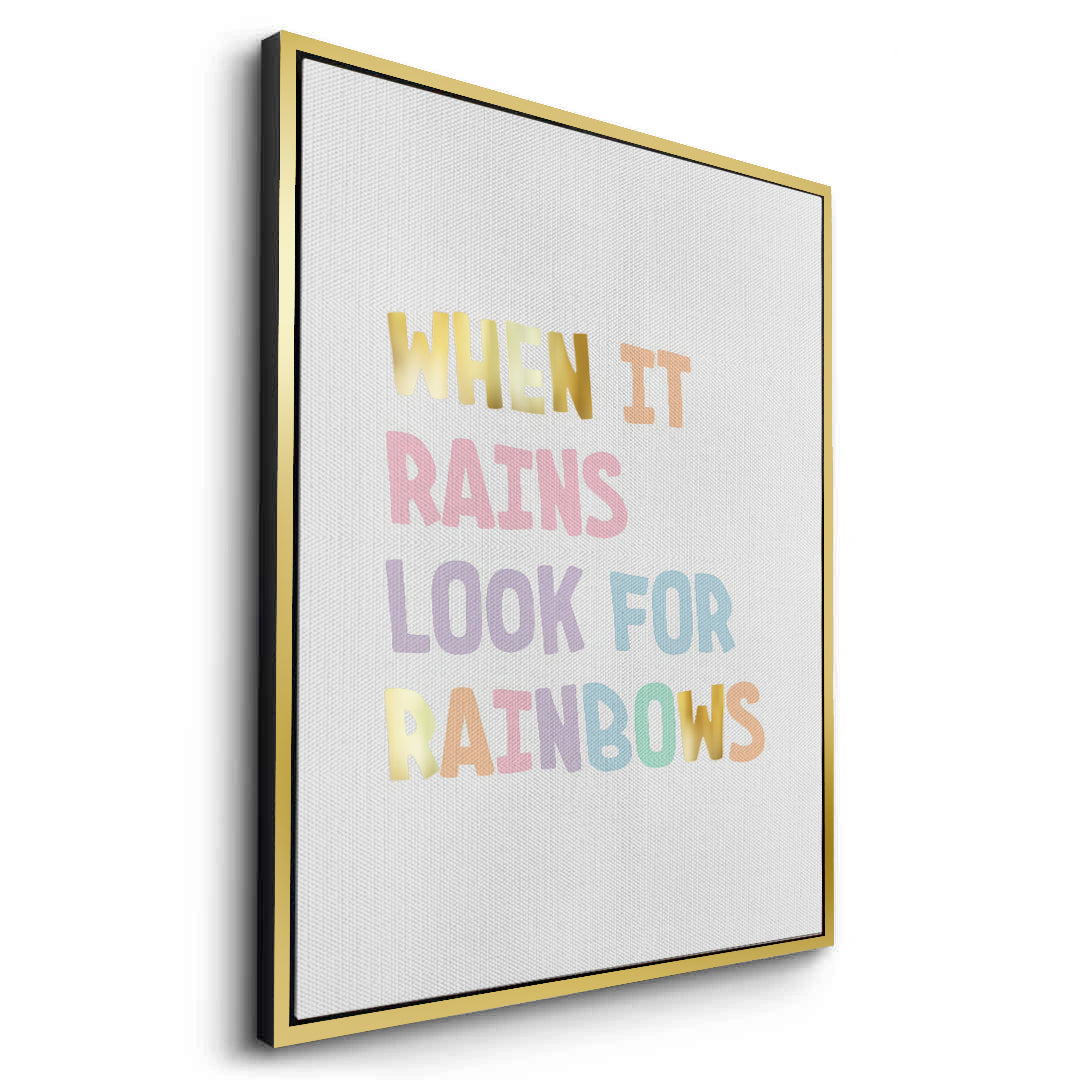 2Look for Rainbows - Canvas