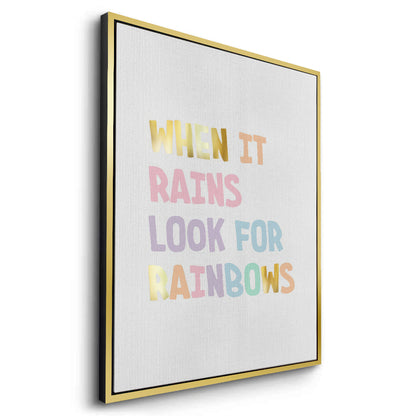 Look for Rainbows - Canvas