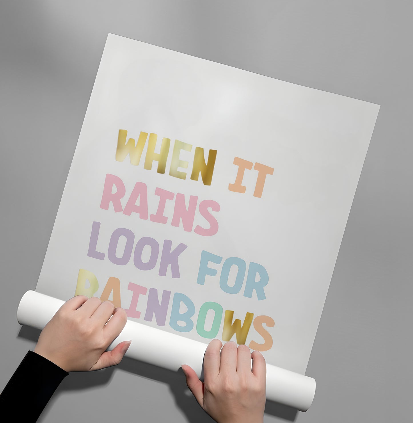 2Look for Rainbows - Poster