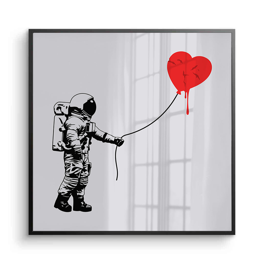 2Lost Love Astronaut - Fine Art
