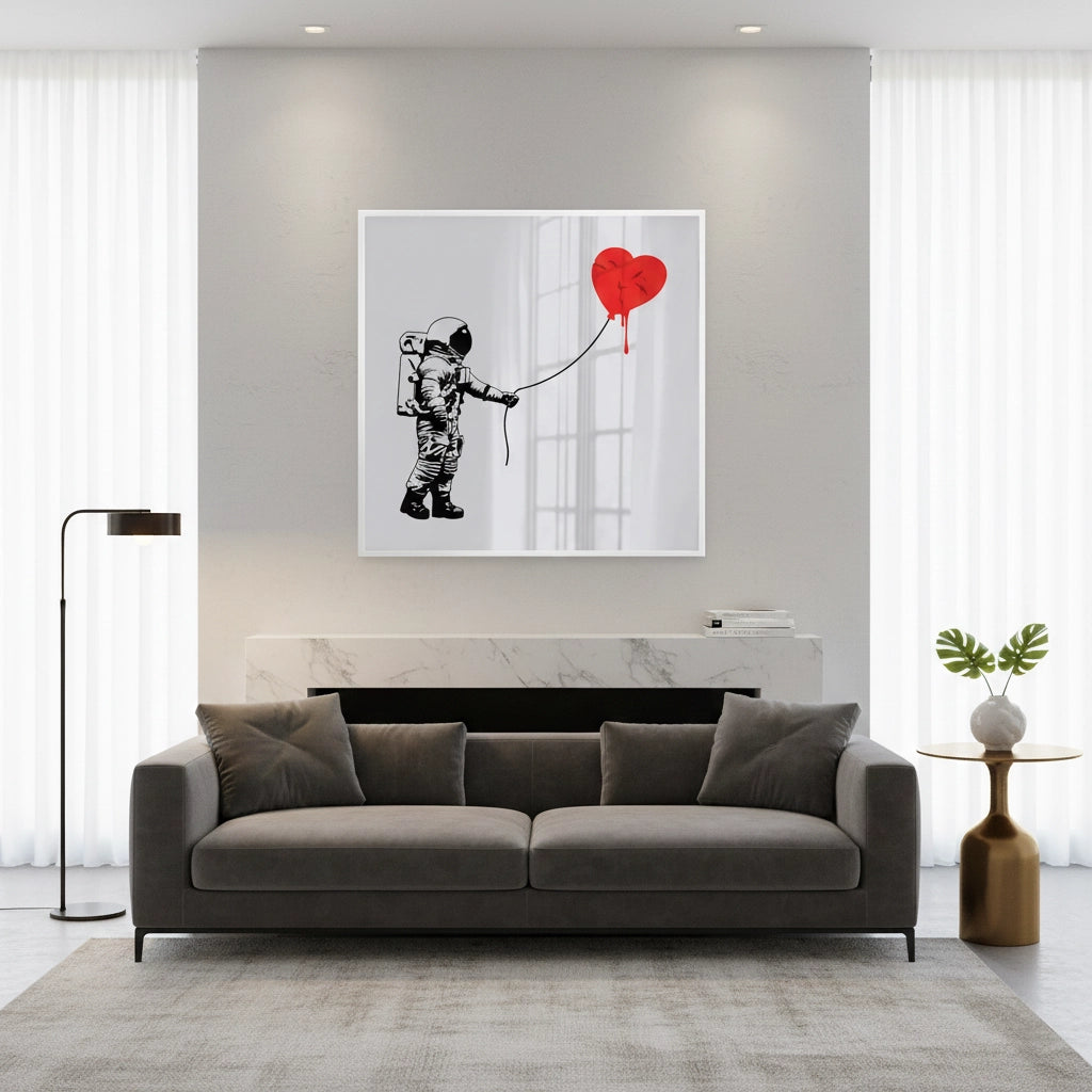 2Lost Love Astronaut - Fine Art
