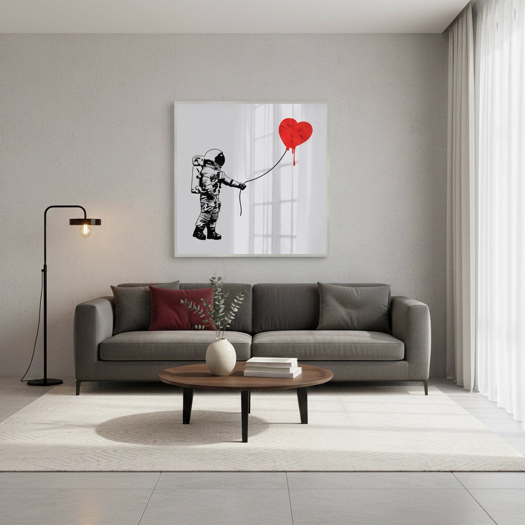 2Lost Love Astronaut - Fine Art