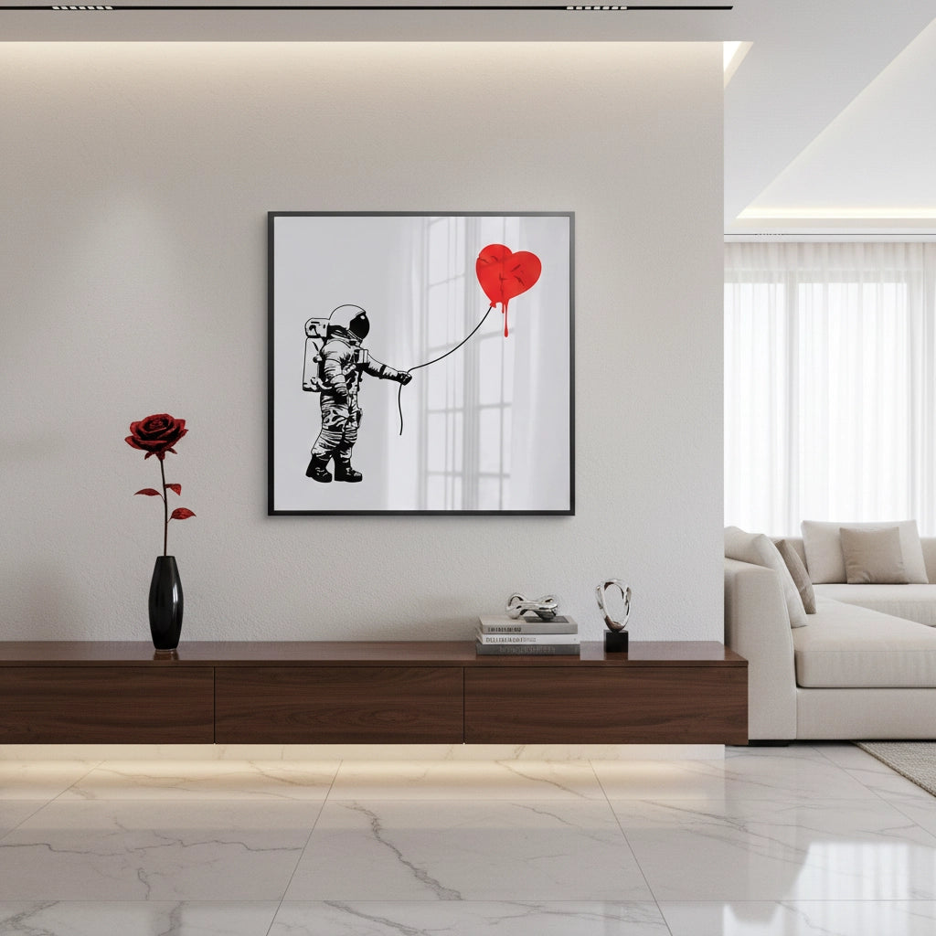 2Lost Love Astronaut - Fine Art
