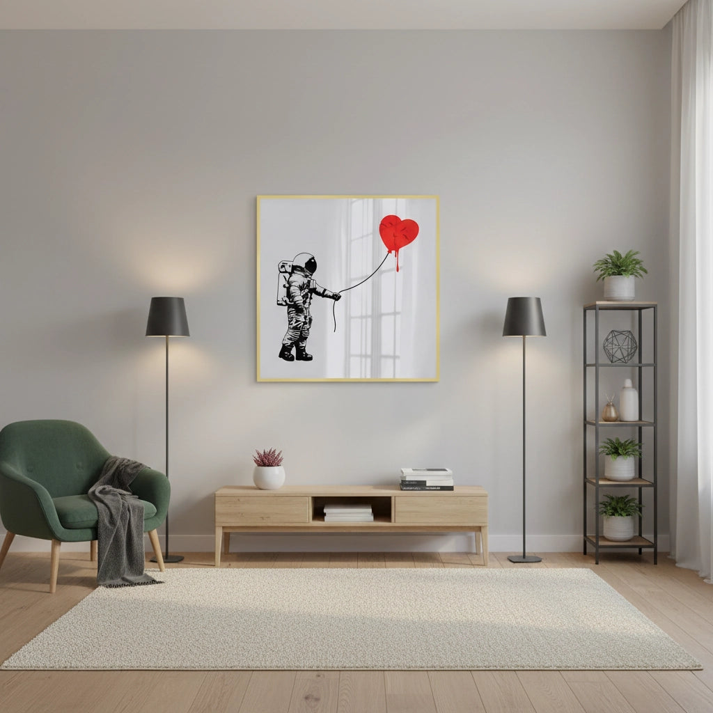 2Lost Love Astronaut - Fine Art