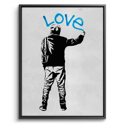 Love Banksy - Canvas