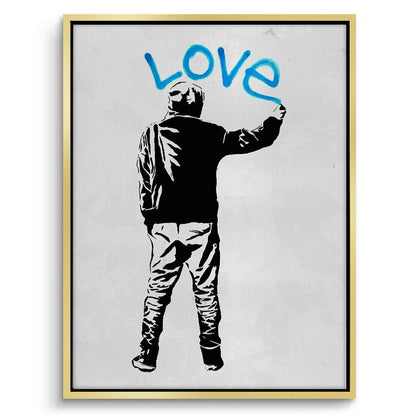 Love Banksy - Canvas