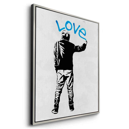 Love Banksy - Canvas