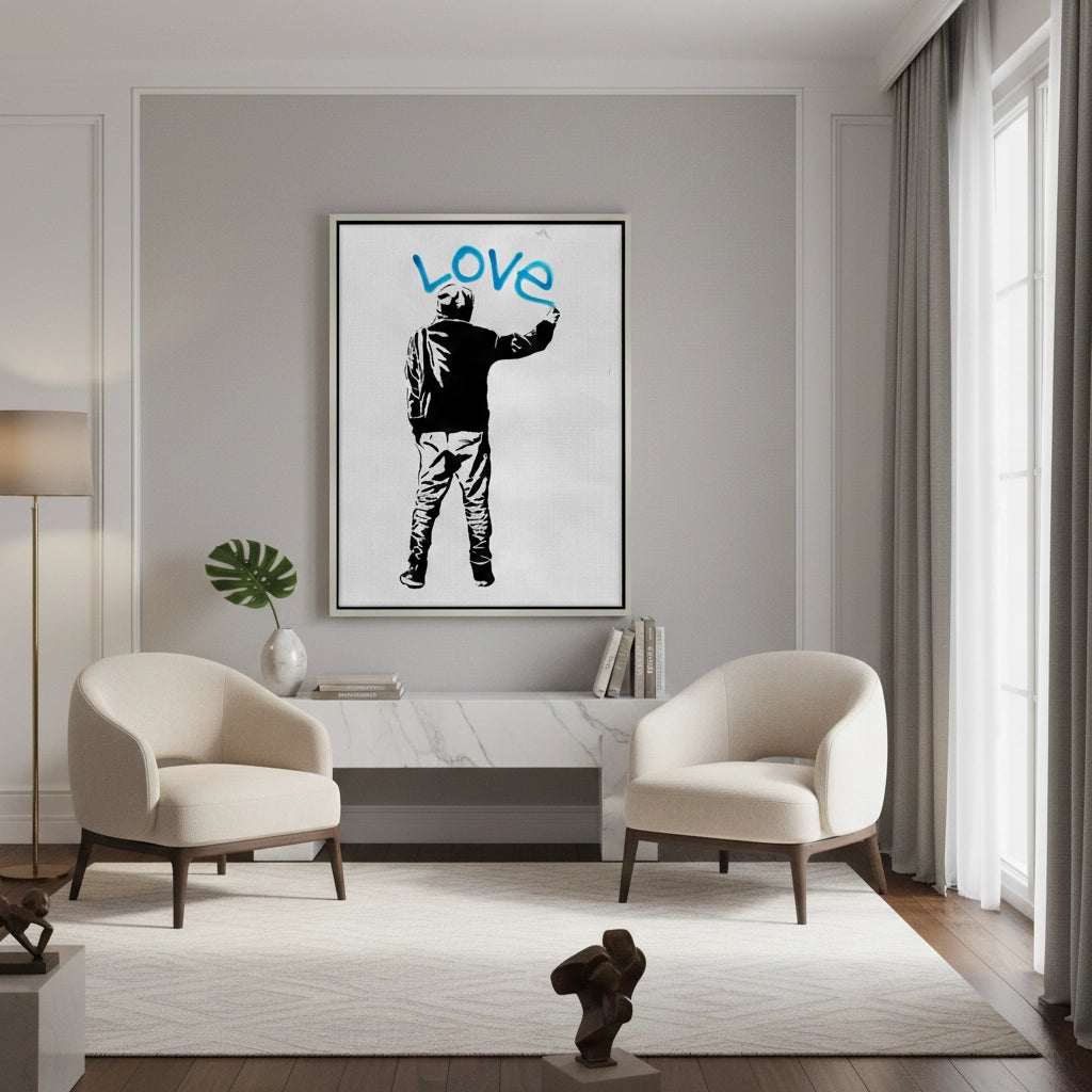 2Love Banksy - Canvas