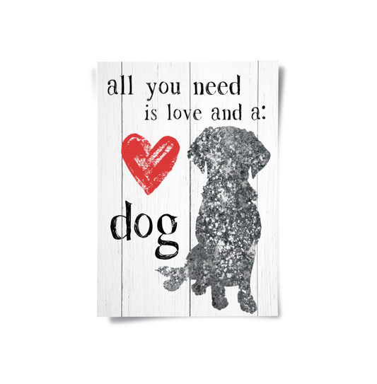 Love and a Dog - Poster