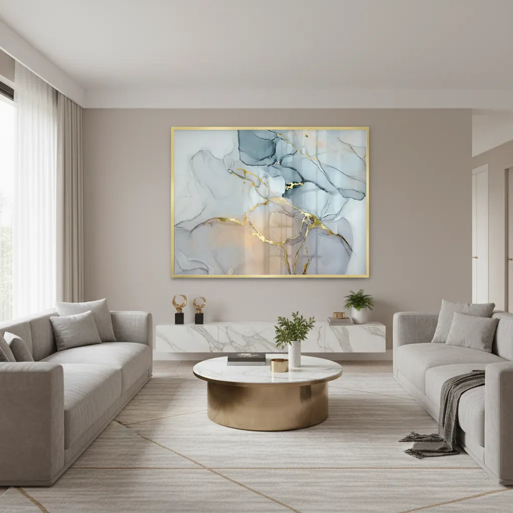 Luxe Marble - Fine Art - Jasmineart.ae