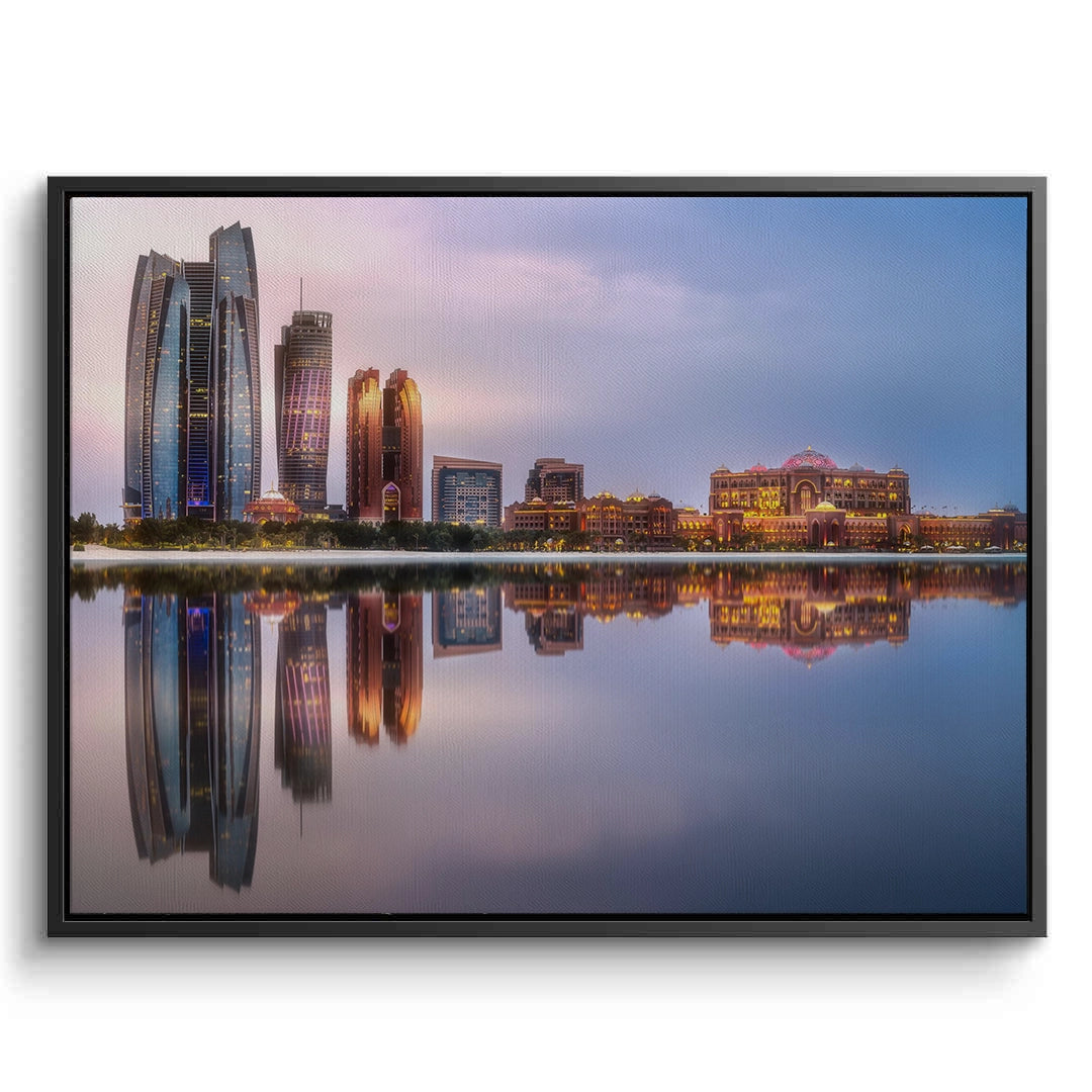 2Luxury Abu Dhabi Cityscape - Canvas
