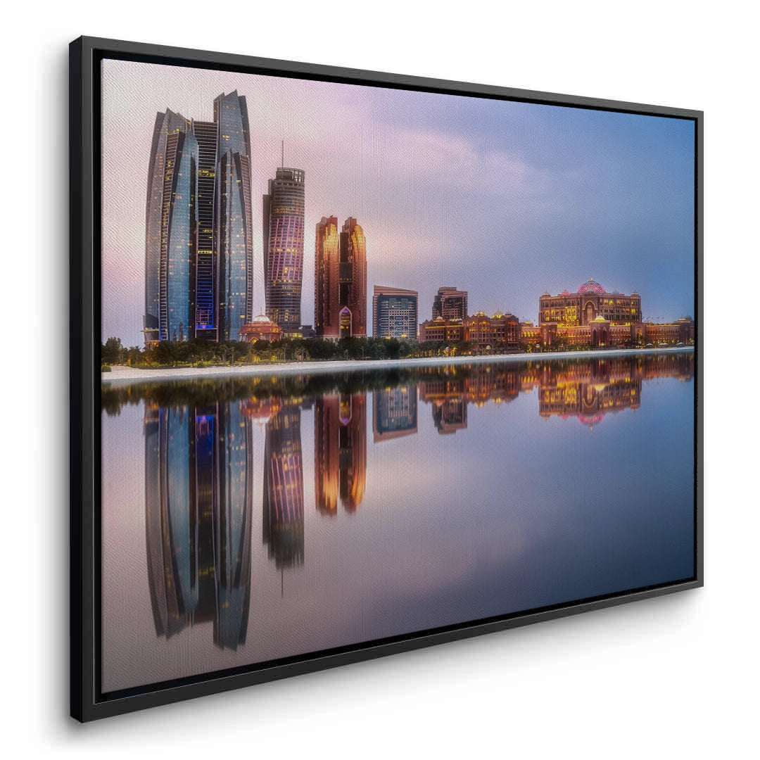 2Luxury Abu Dhabi Cityscape - Canvas