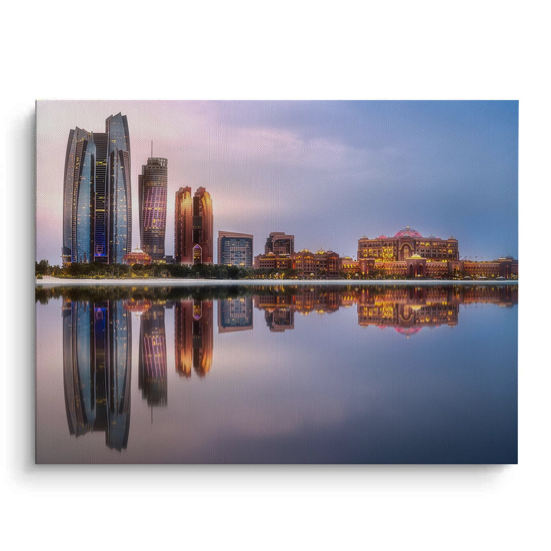 2Luxury Abu Dhabi Cityscape - Canvas