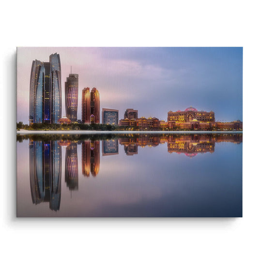 Luxury Abu Dhabi Cityscape - Canvas