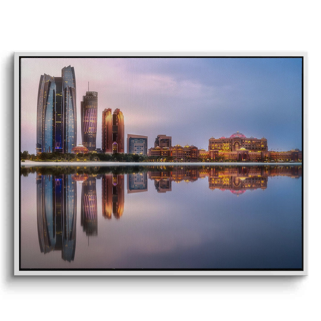 2Luxury Abu Dhabi Cityscape - Canvas