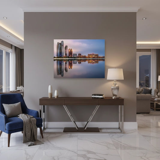Luxury Abu Dhabi Cityscape - Canvas