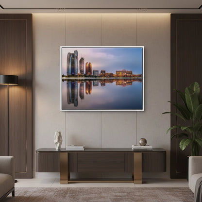 Luxury Abu Dhabi Cityscape - Canvas