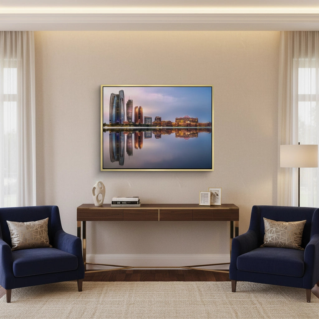 2Luxury Abu Dhabi Cityscape - Canvas