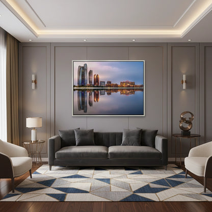 Luxury Abu Dhabi Cityscape - Canvas
