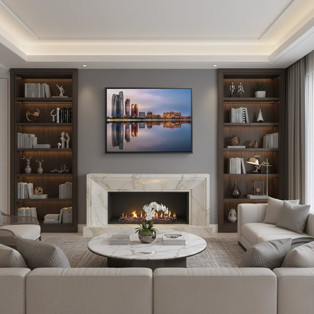 2Luxury Abu Dhabi Cityscape - Canvas
