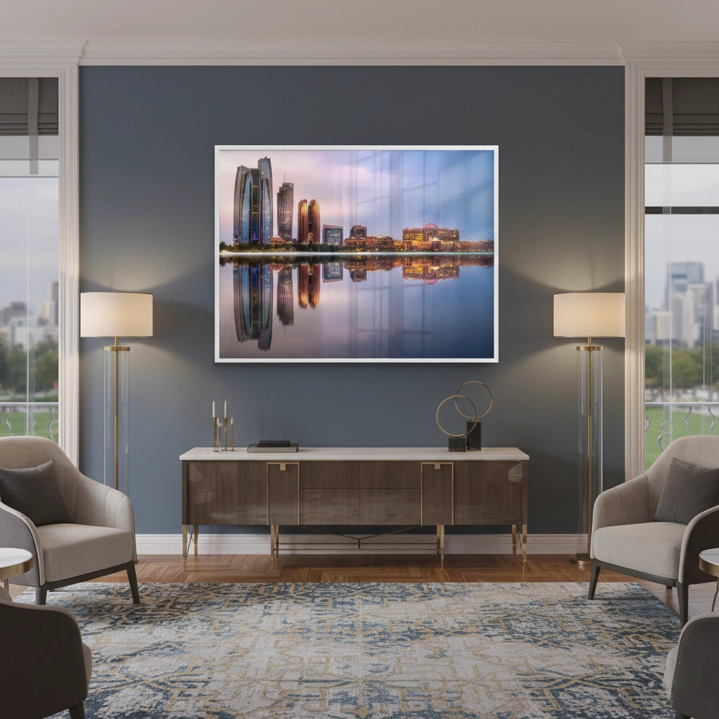 Luxury Abu Dhabi Cityscape - Fine Art