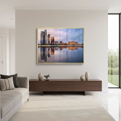 Luxury Abu Dhabi Cityscape - Fine Art