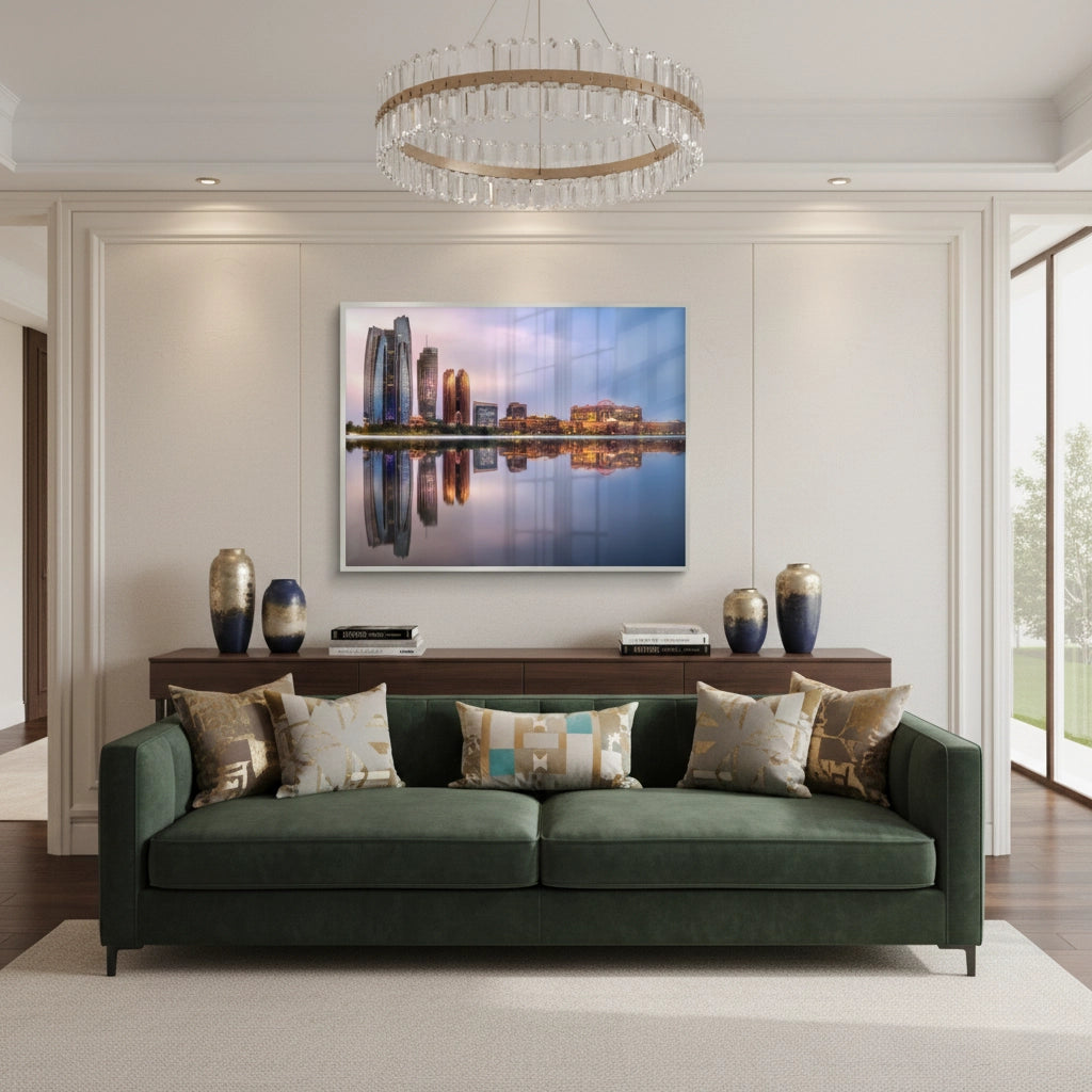 2Luxury Abu Dhabi Cityscape - Fine Art