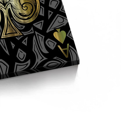 Luxury Ace of Spades- Canvas