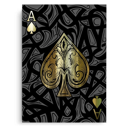 Luxury Ace of Spades- Canvas