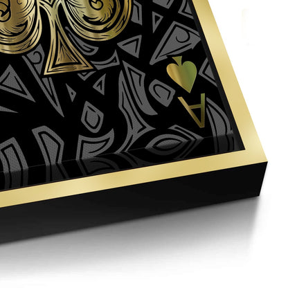 Luxury Ace of Spades- Canvas