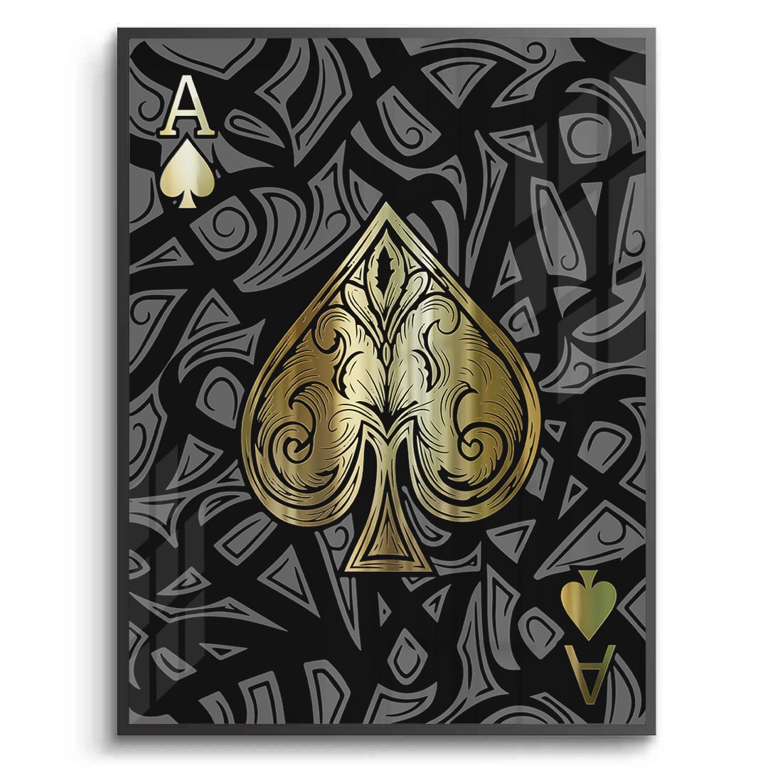 2Luxury Ace of Spades - Fine Art