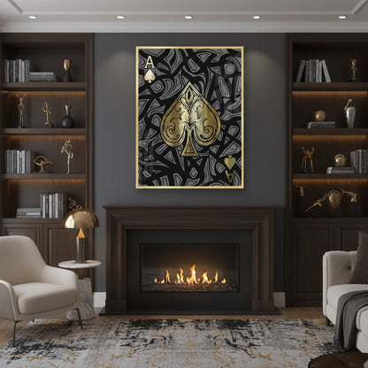 Luxury Ace of Spades - Fine Art