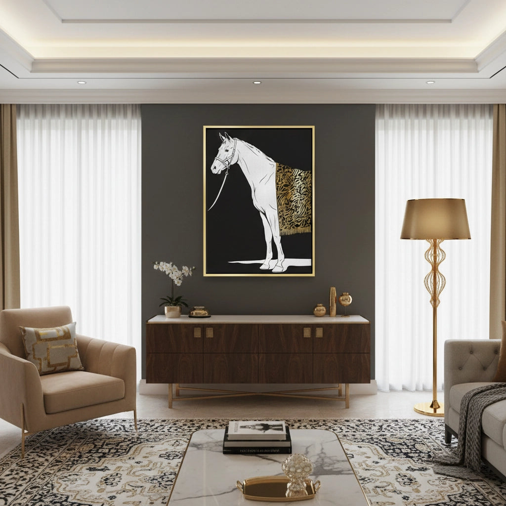 2Luxury Arabian Horse - Canvas