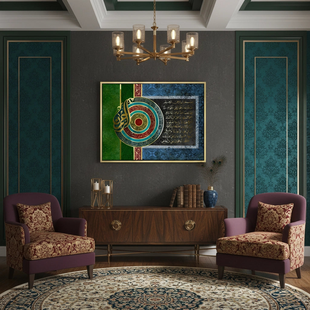 Luxury Ayatul Kursi - Canvas