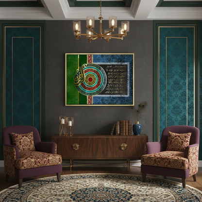 Luxury Ayatul Kursi - Canvas