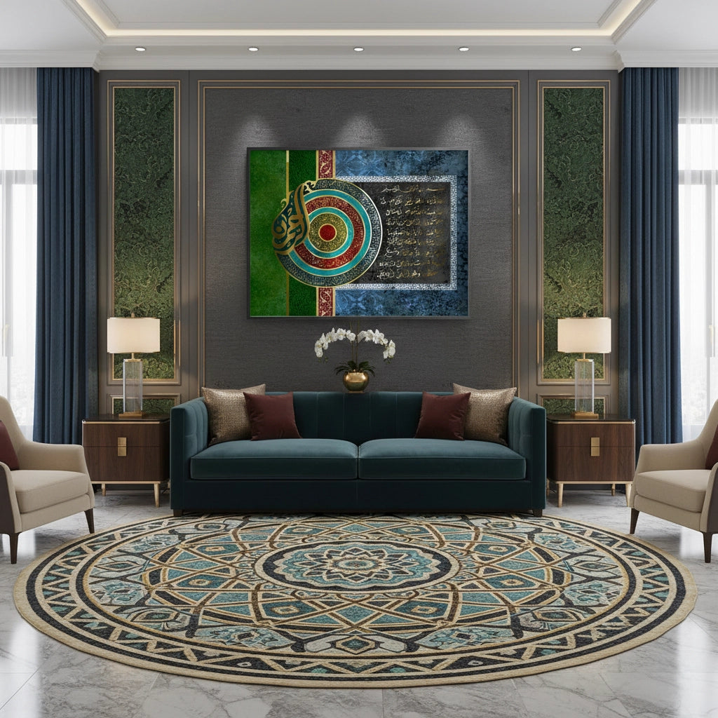 Luxury Ayatul Kursi - Fine Art