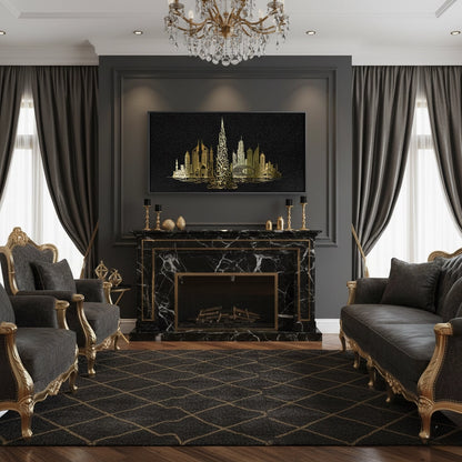 Luxury Dubai Cityscape - Canvas