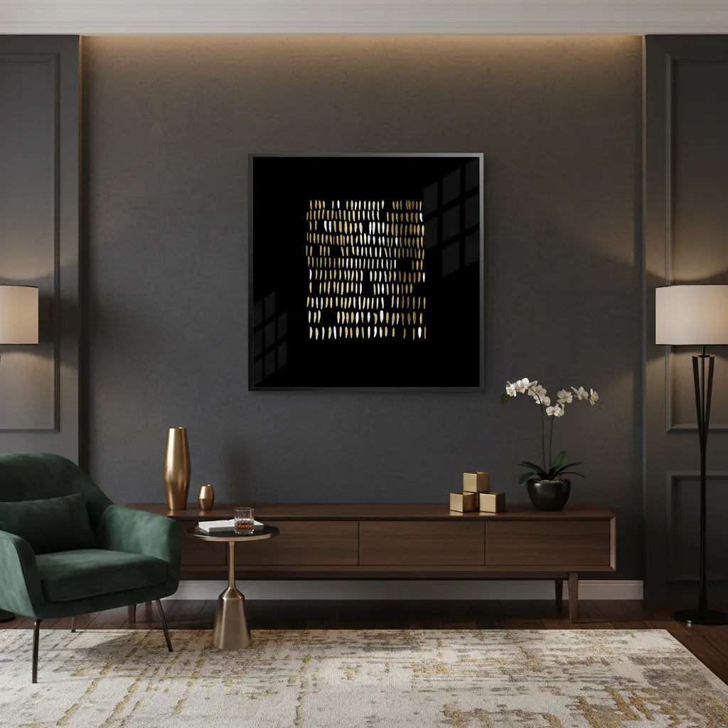 Luxury Gold - Fine Art - Jasmineart.ae