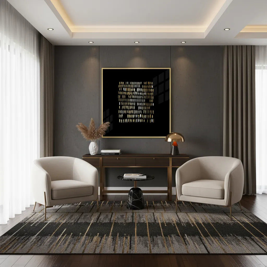 Luxury Gold - Fine Art - Jasmineart.ae