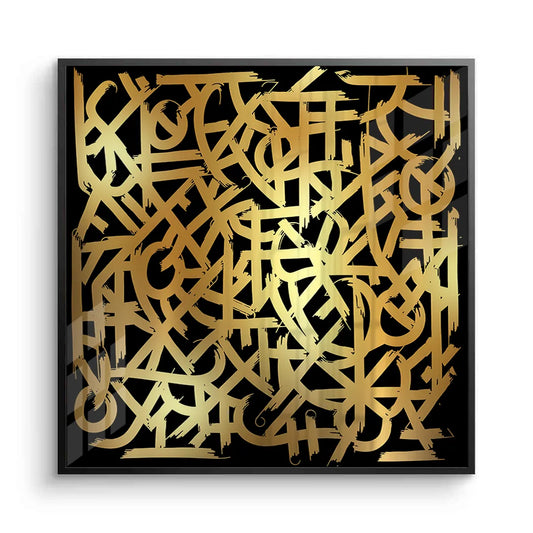 Luxury Gold Abstract - Fine Art
