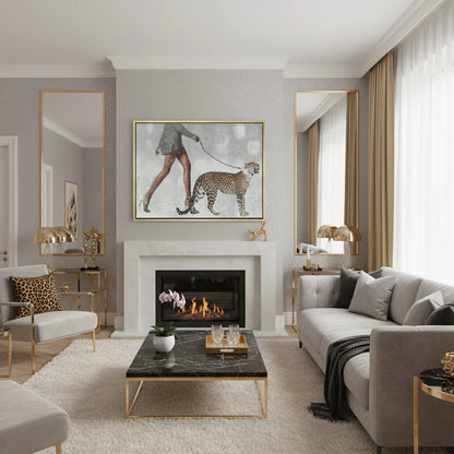 Luxury Leopard - Canvas