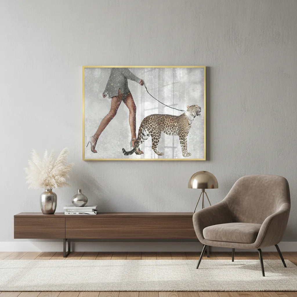 2Luxury Leopard - Fine Art