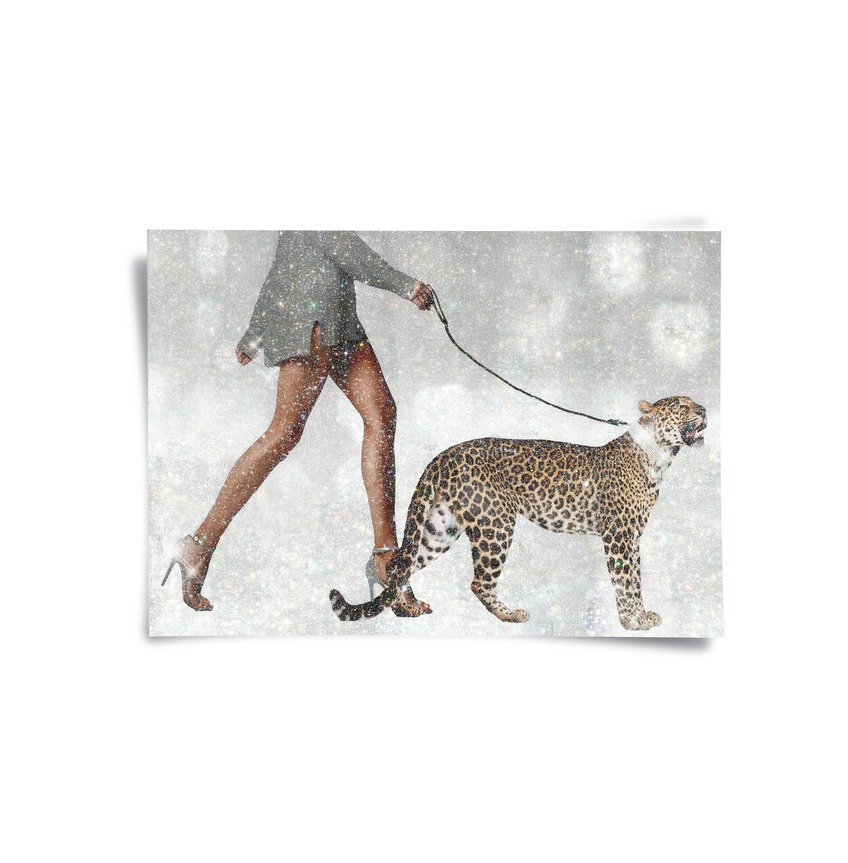 Luxury Leopard - Poster - Jasmineart.ae