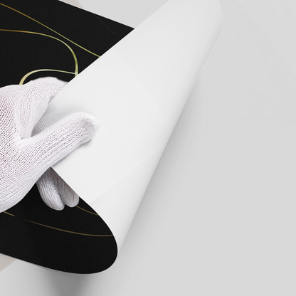 Luxury Minimalist Gold Line - Poster