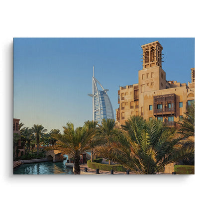 Madinat Jumeirah & Burj Al Arab - Canvas