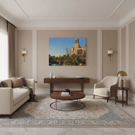 Madinat Jumeirah & Burj Al Arab - Canvas