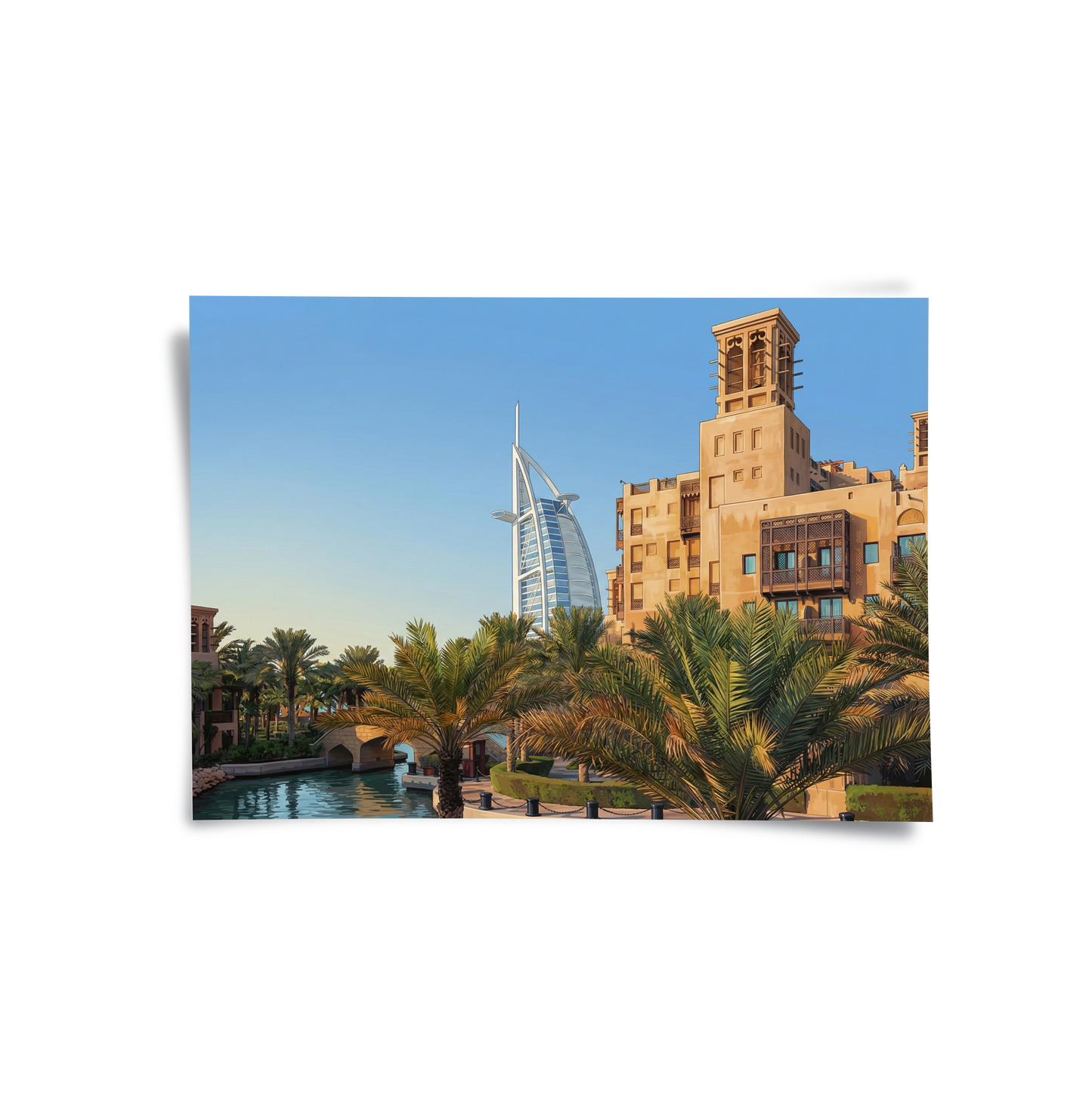 2Madinat Jumeirah & Burj Al Arab - Poster