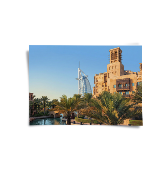 Madinat Jumeirah & Burj Al Arab - Poster