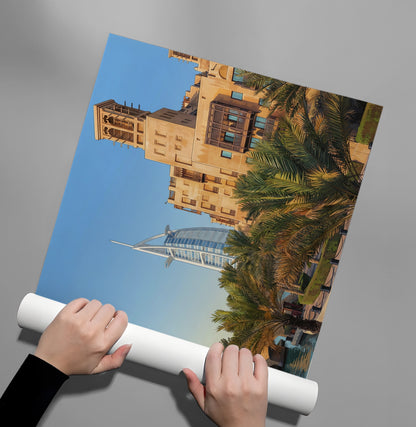 Madinat Jumeirah & Burj Al Arab - Poster