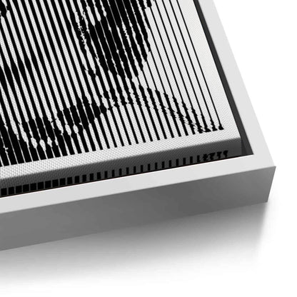 Marilyn Monroe Line Art - Canvas